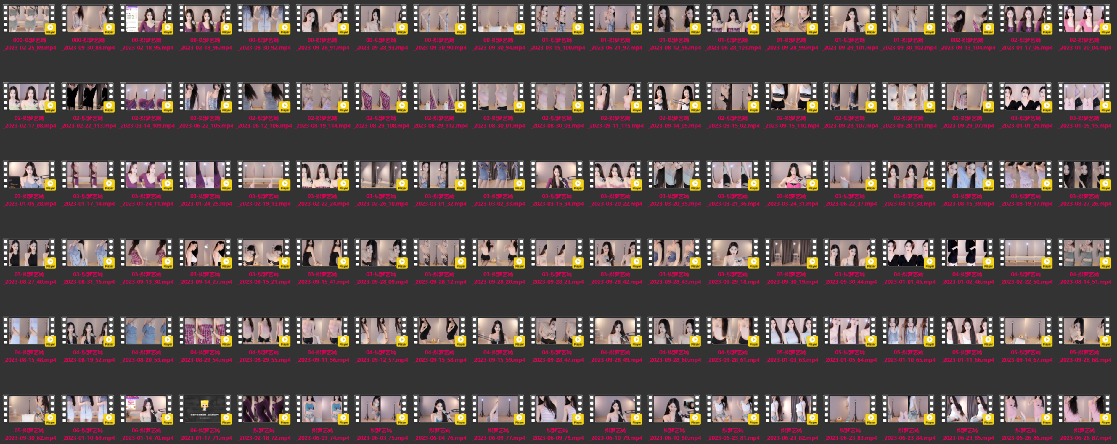 BJ 织梦艺嫣 | 2023 Q1-3 Collections