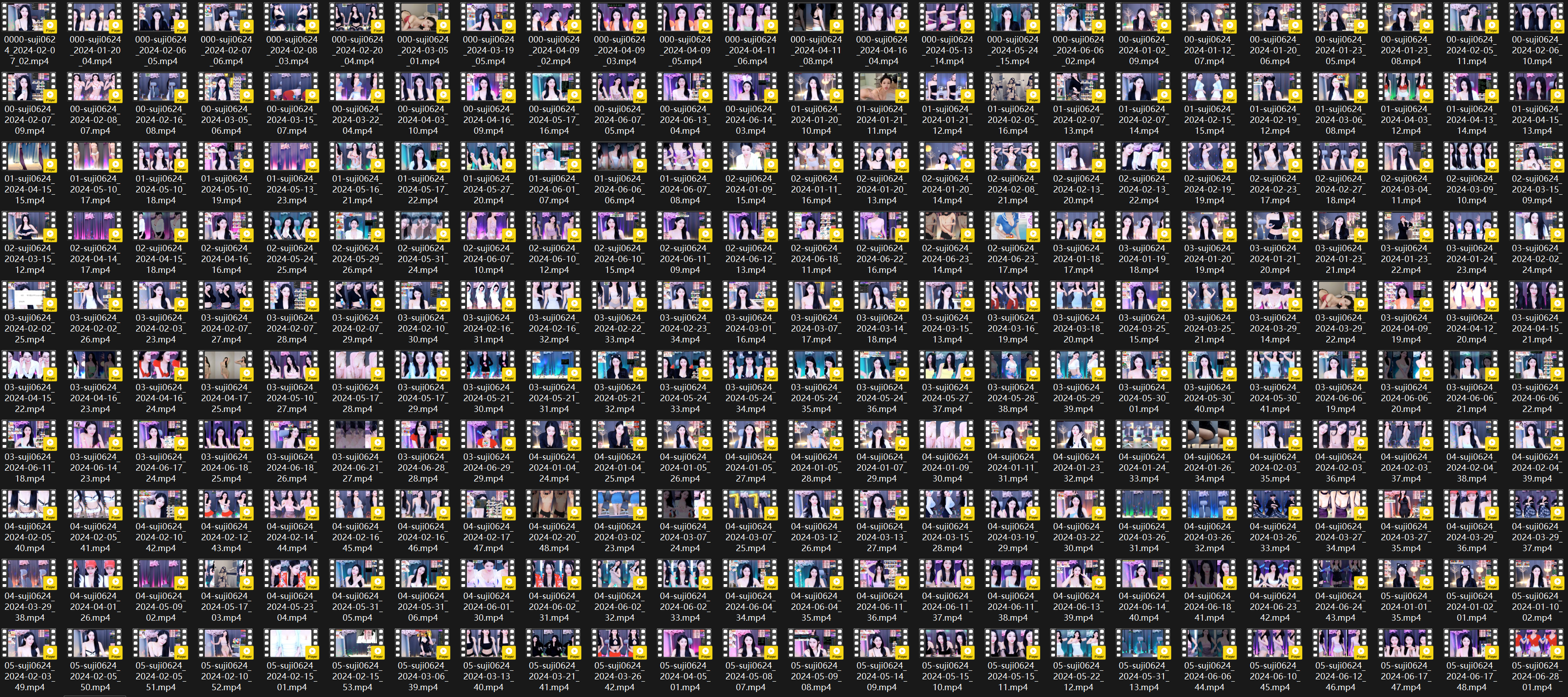BJ 柳月怡 유월이 suji0624 | 2024 Q1-2 Collections