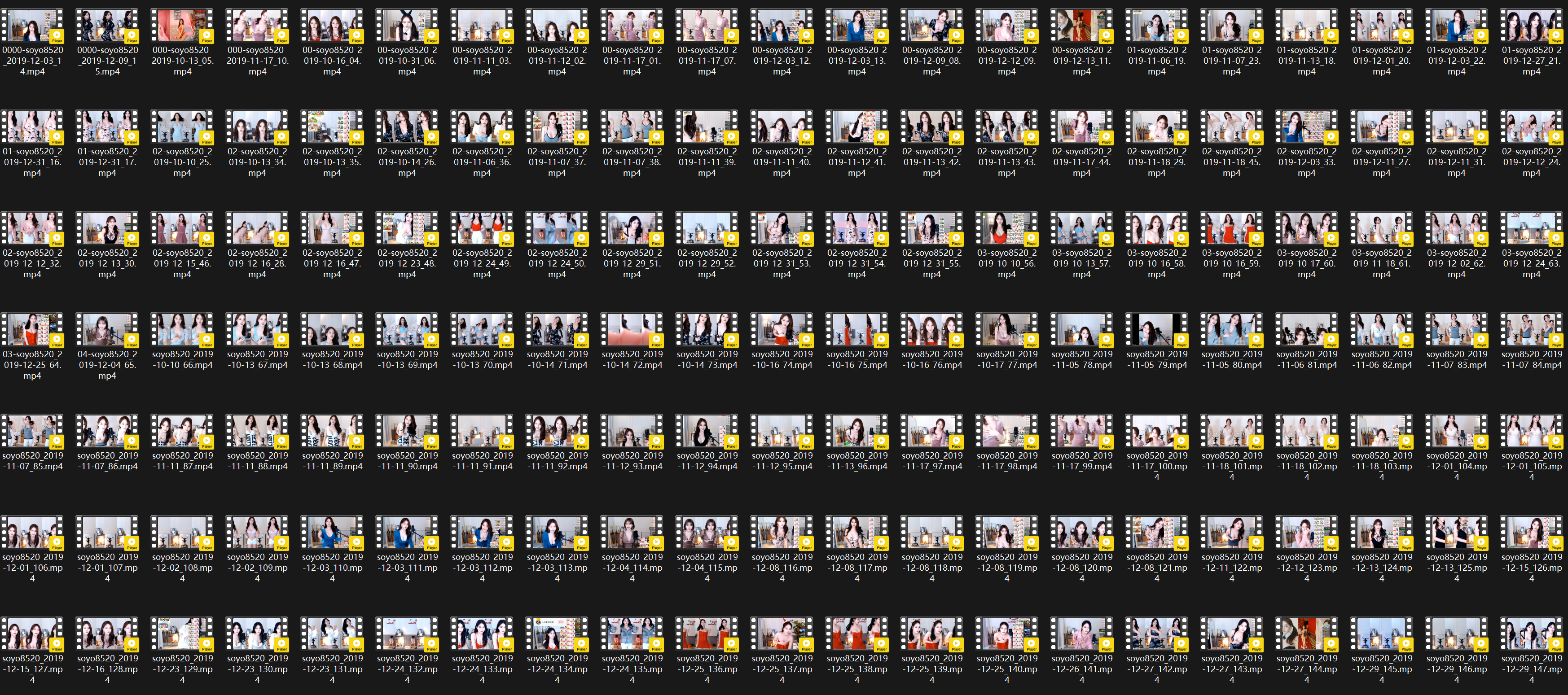 BJ 苏优 소요 soyo8520 | 2019年Q4 Collections