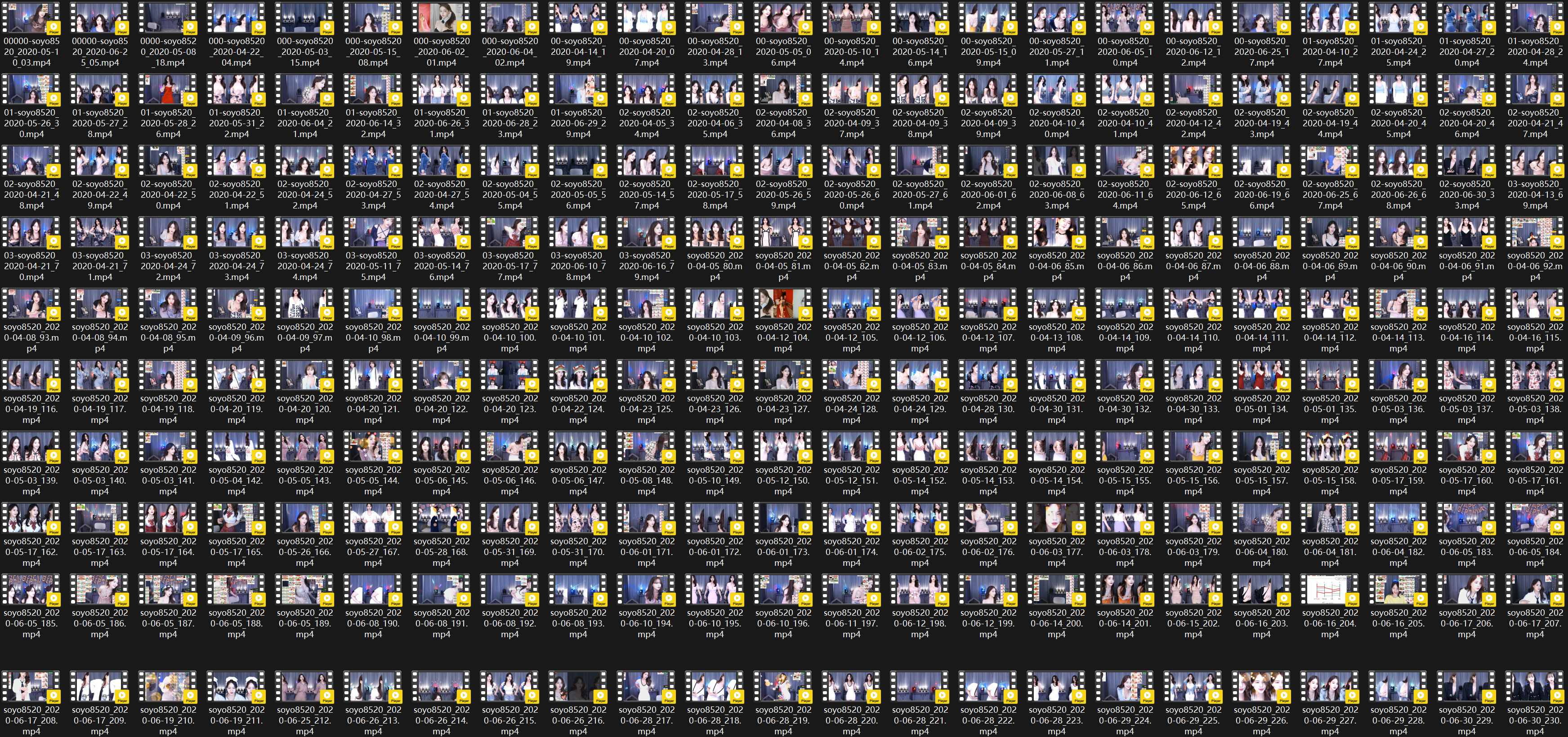 BJ 苏优 소요 soyo8520 | 2020年Q2 Collections