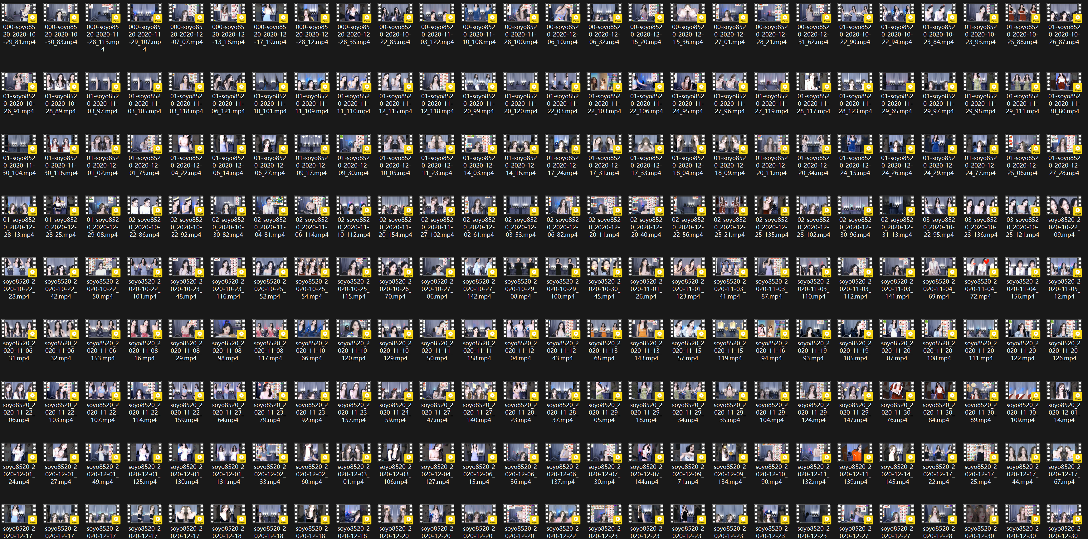 BJ 苏优 소요 soyo8520 | 2020年Q4 Collections