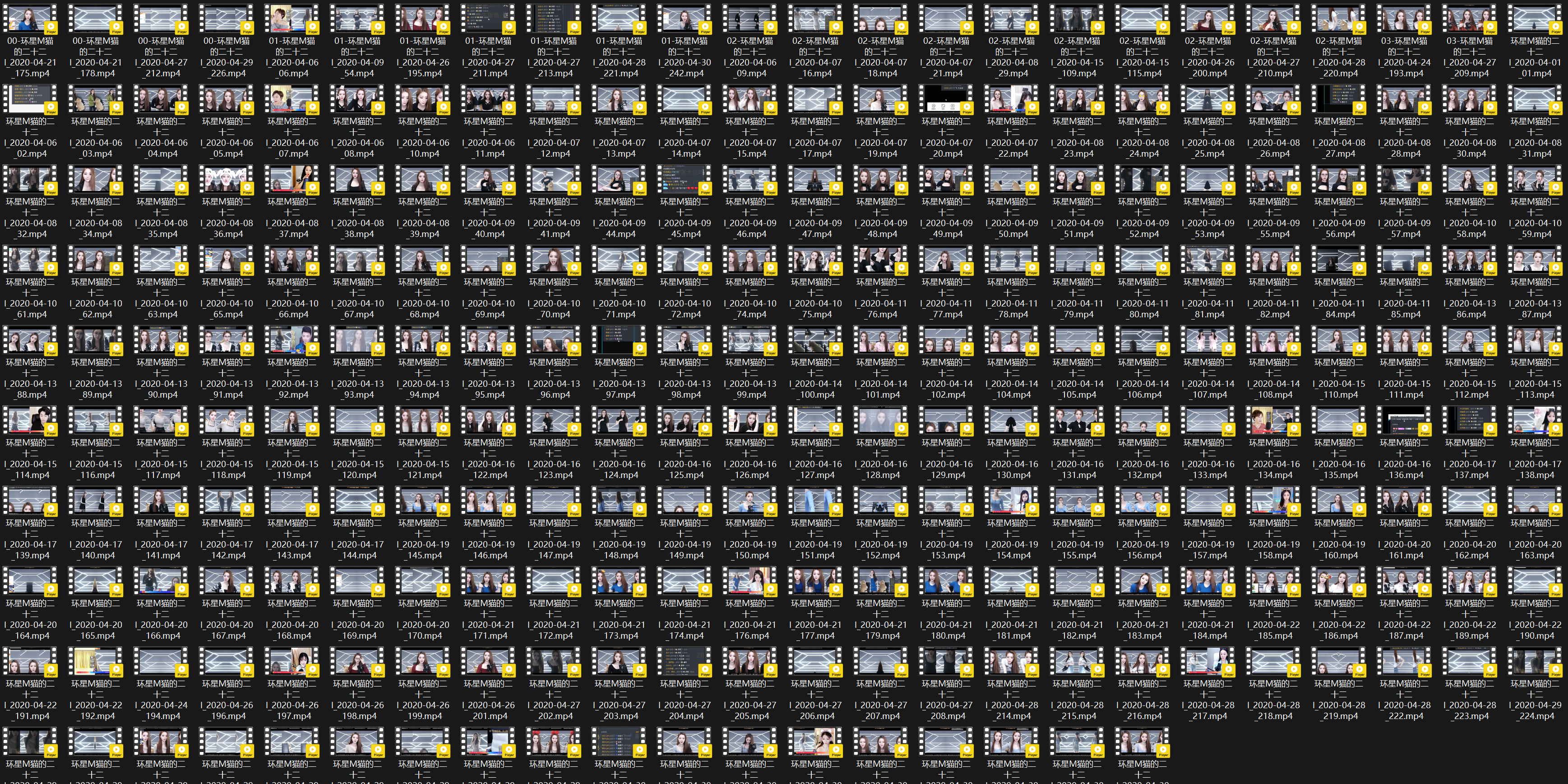 BJ 猫的二十二 | 2020年4月