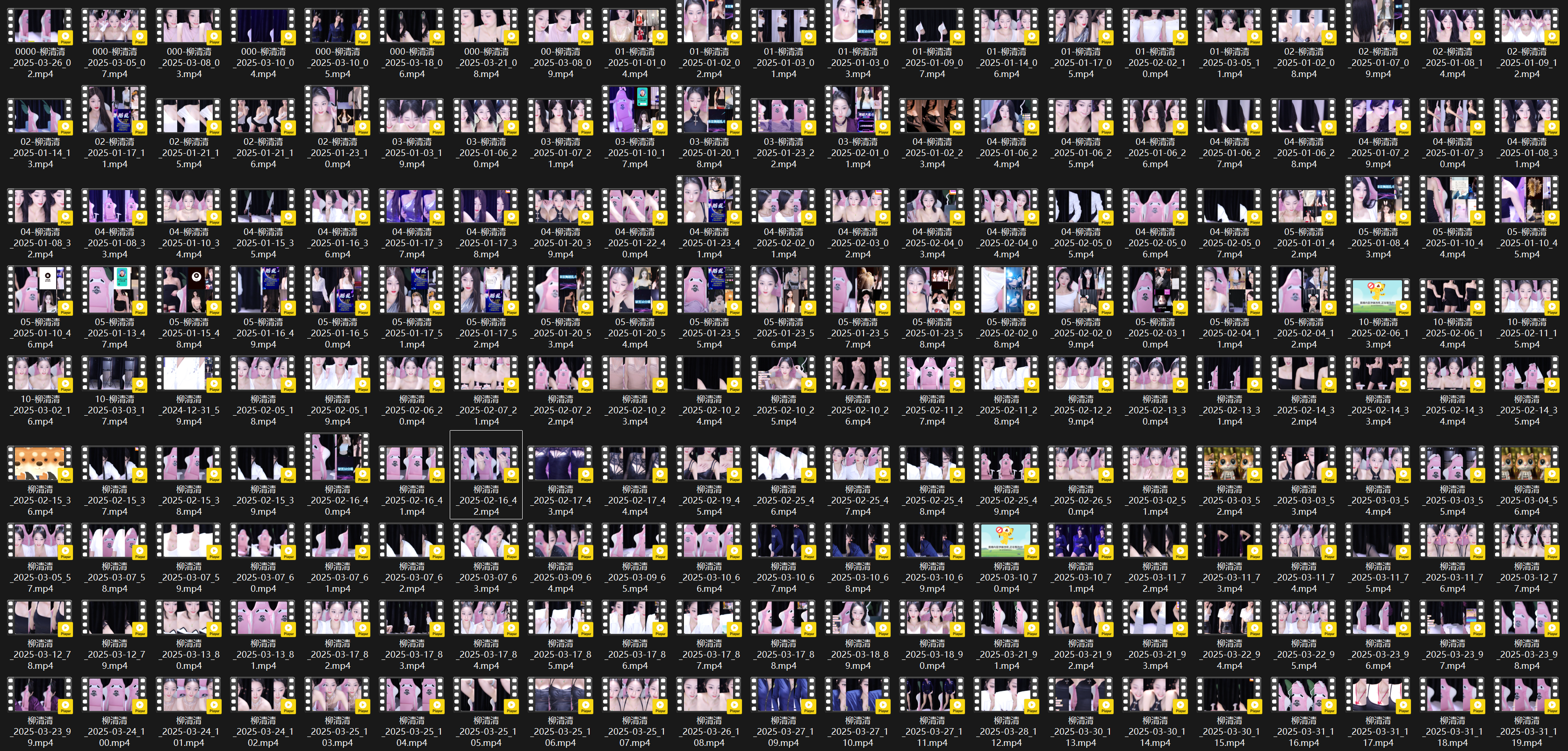 BJ 柳清清 | 2025年Q1 Collections